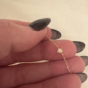 Ana Luisa Elegant Gold Opal Bracelet